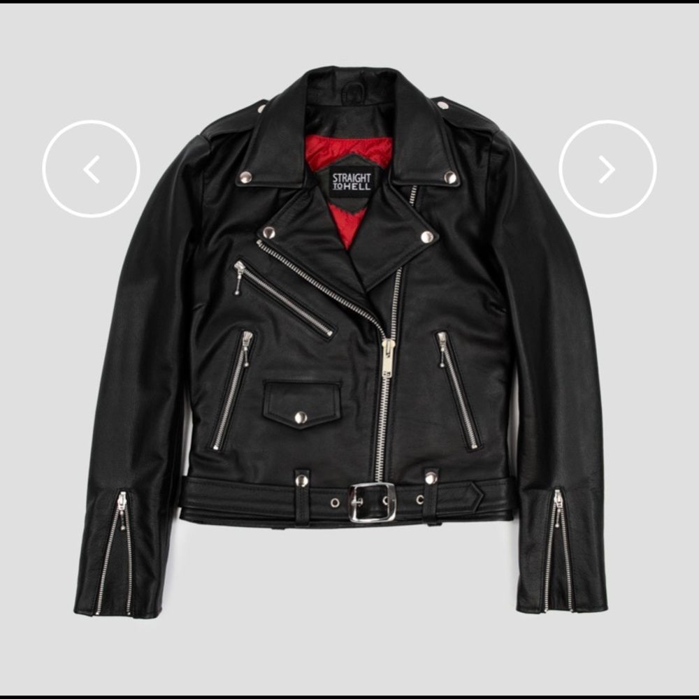 Commando Black Leather Jacket